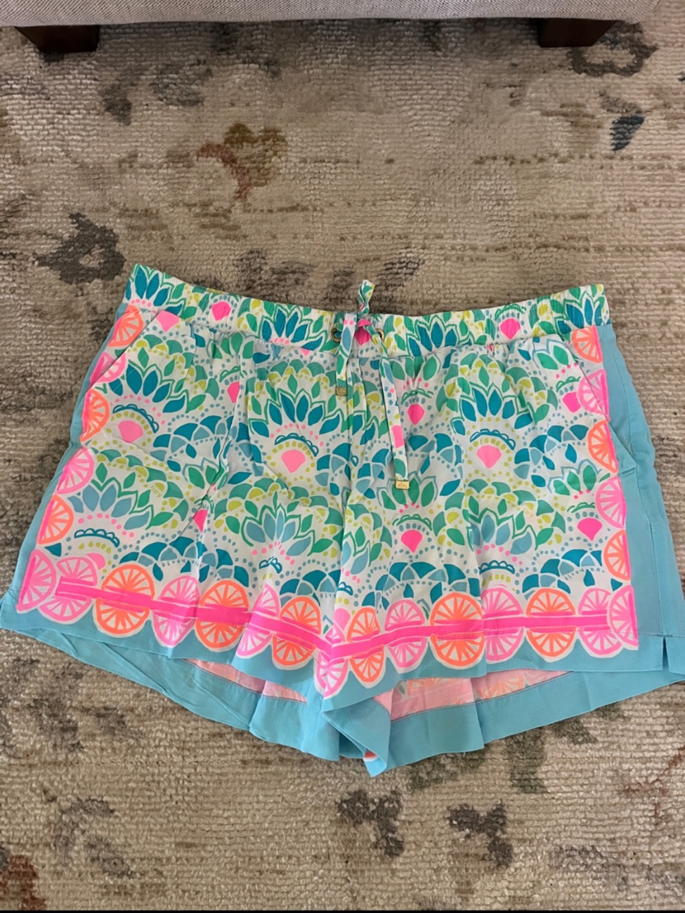 Lilly Pulitzer.  Caribbean citrus collection